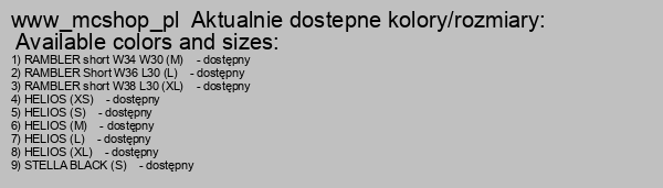 RAMBLER short W34 W30 (M)