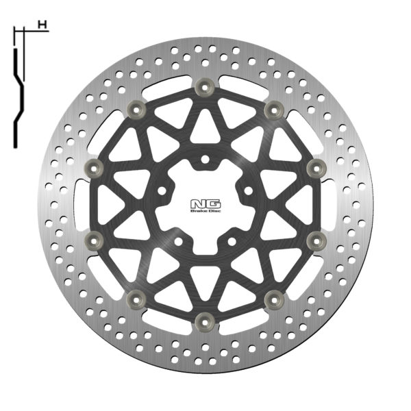 NG1641G TARCZA HAMULCOWA KAWASAKI ZX 10R 17-18 (33