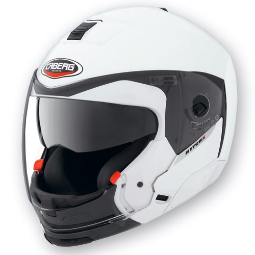 CABERG KASK CONVERT Z BLENDĄ MODEL HYPER X KOLOR BIAŁY METALIK