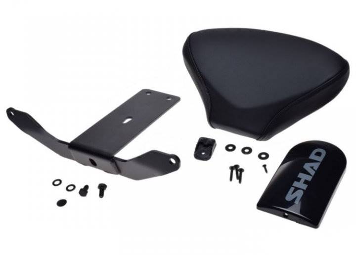 OPARCIE PASAŻERA SHAD DO KYMCO AK550 CZARNE