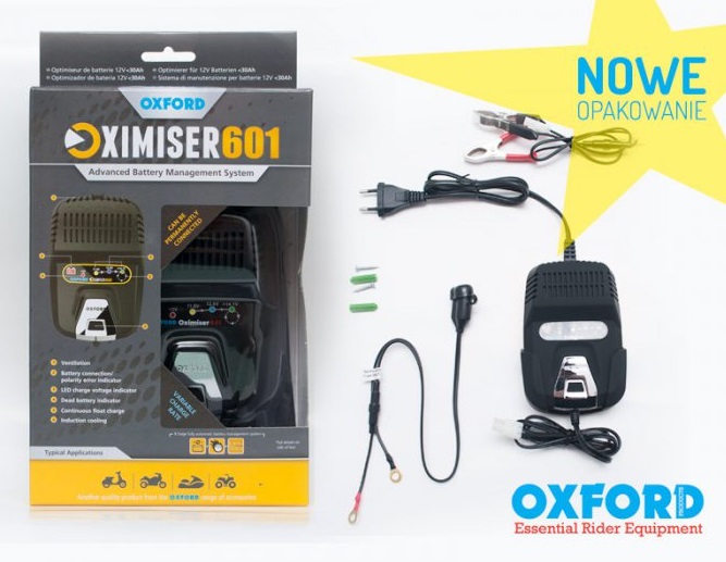OXFORD ŁADOWARKA DO AKUMULATORÓW 12V OXIMISER 601 EL601