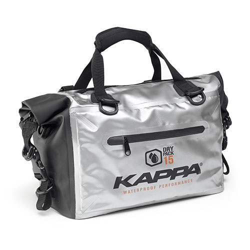 KAPPA TORBA NA KUFER 100% WODOSZCZELNA 50L KOLOR SREBRNY