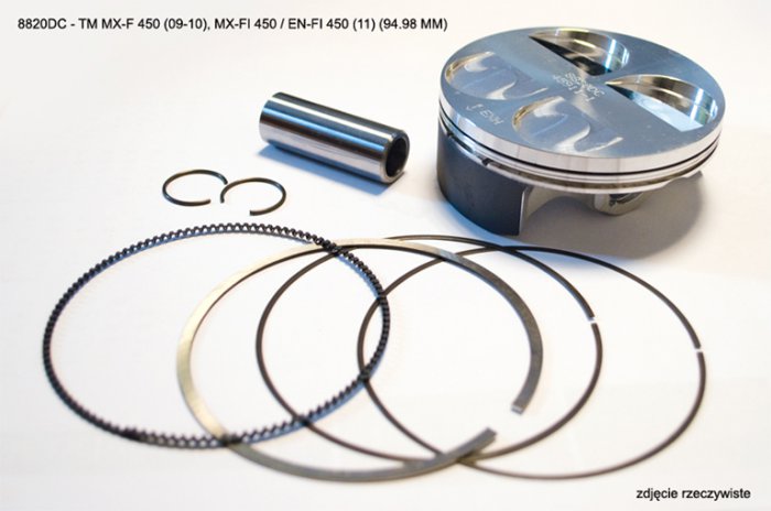 WOSSNER 8820DC TŁOK TM MX-F 450 09-10, MX-FI 450