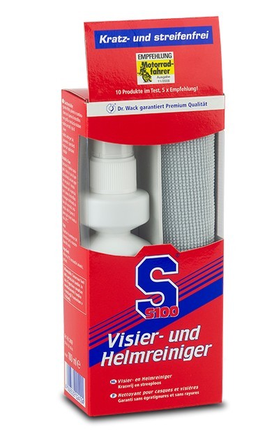 S100 PREPARAT CZYSZCZENIE WIZJERA I SKORUPY KASKU