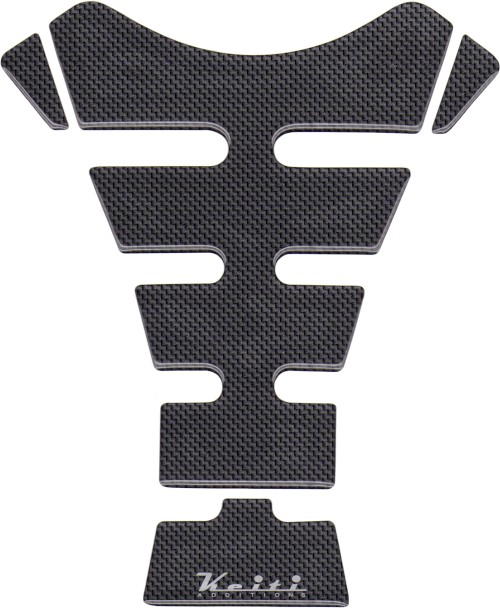 TANK PAD KEITI BLACK CARBON LOOK