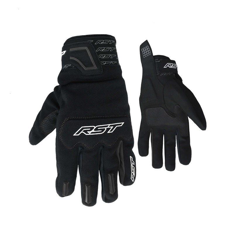 RST RĘKAWICE MOTOCYKLOWE TEKSTYLNE RIDER CE BLACK