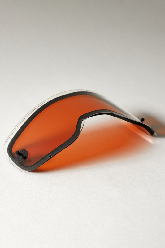FOX SZYBA DO GOGLI AIRSPACE/MAIN II DUAL ORANGE