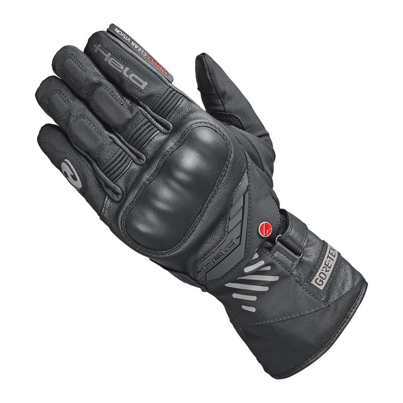 HELD RĘKAWICE SKÓRZANE MADOC MAX [GORE-TEX] BLACK