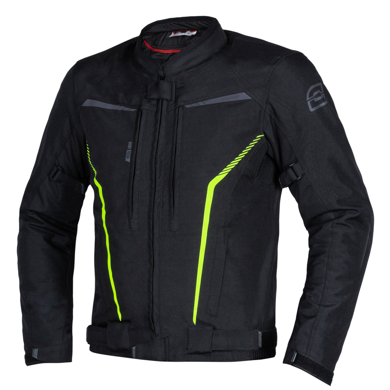 OZONE KURTKA TEKSTYLNA DELTA IV BLACK/FLO YELLOW