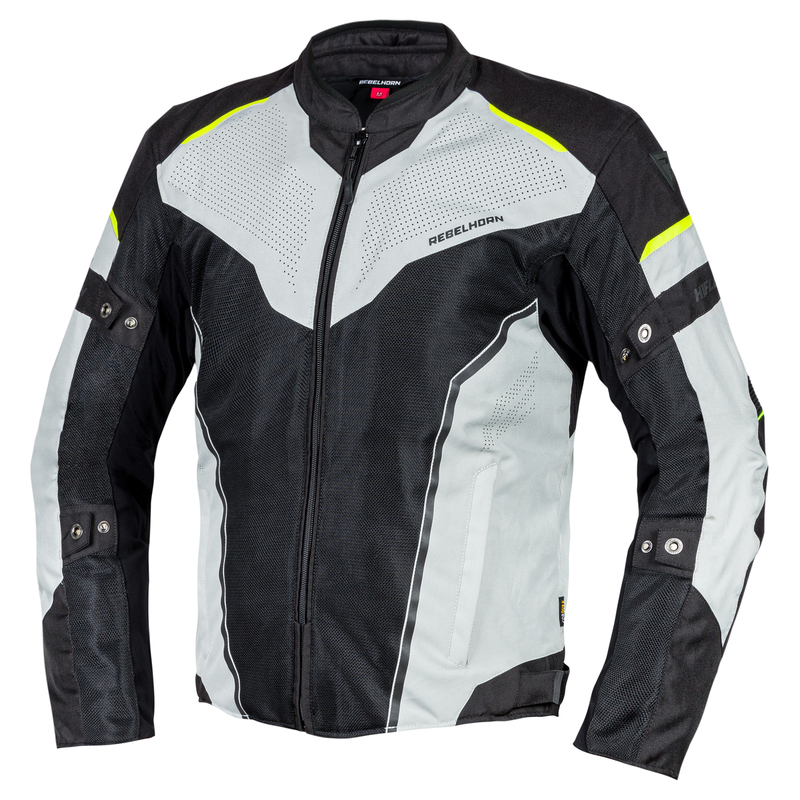 REBELHORN KURTKA TEKSTYLNA HIFLOW IV BL/SI/FLO YEL
