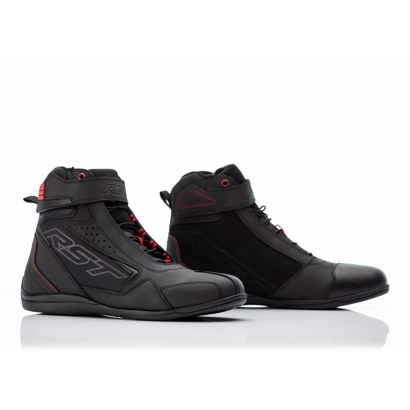 RST BUTY MOTOCYKLOWE FRONTIER CE BLACK/RED