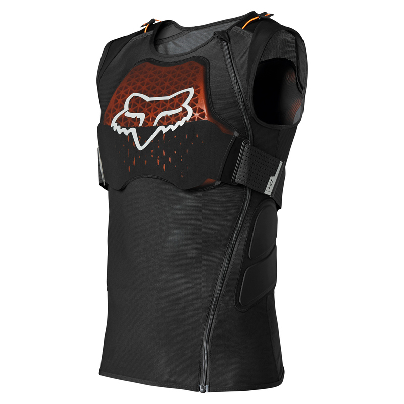 FOX KAMIZELKA Z OCHRANIAC BASEFRAME PRO D3O BLACK