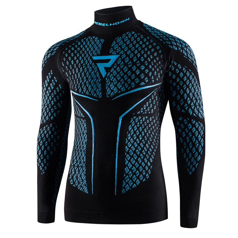 REBELHORN KOSZULKA TERMOAKTYWNA THERM II BLACK/BLU