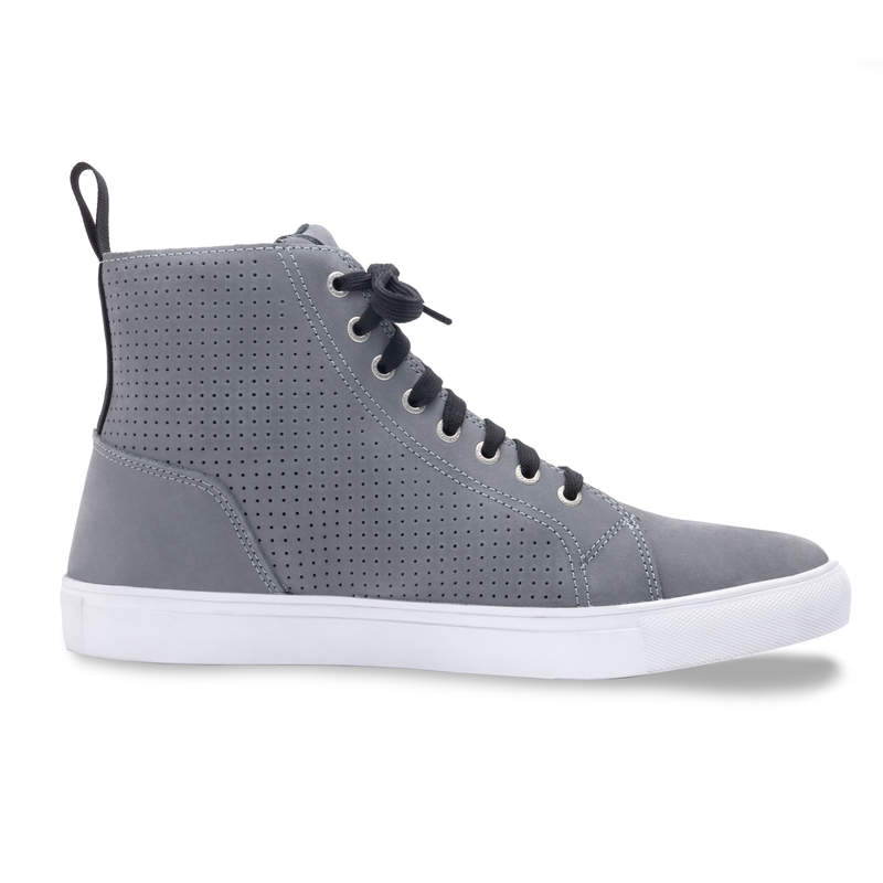 REBELHORN BUTY MOTOCYKLOWE SKÓRZANE TRAMP II GREY