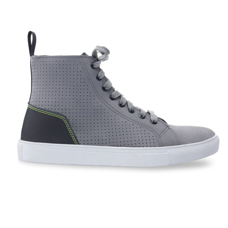 REBELHORN BUTY SKÓRZANE TRAMP II GREY/FLUO YELLOW