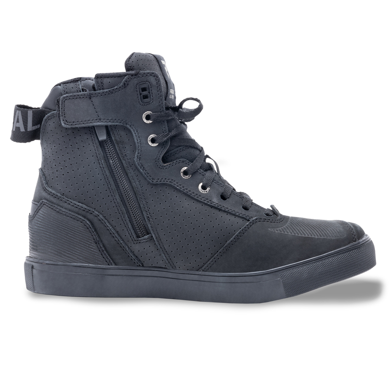 REBELHORN BUTY SKÓRZANE VANDAL BLACK/BLACK SOLE