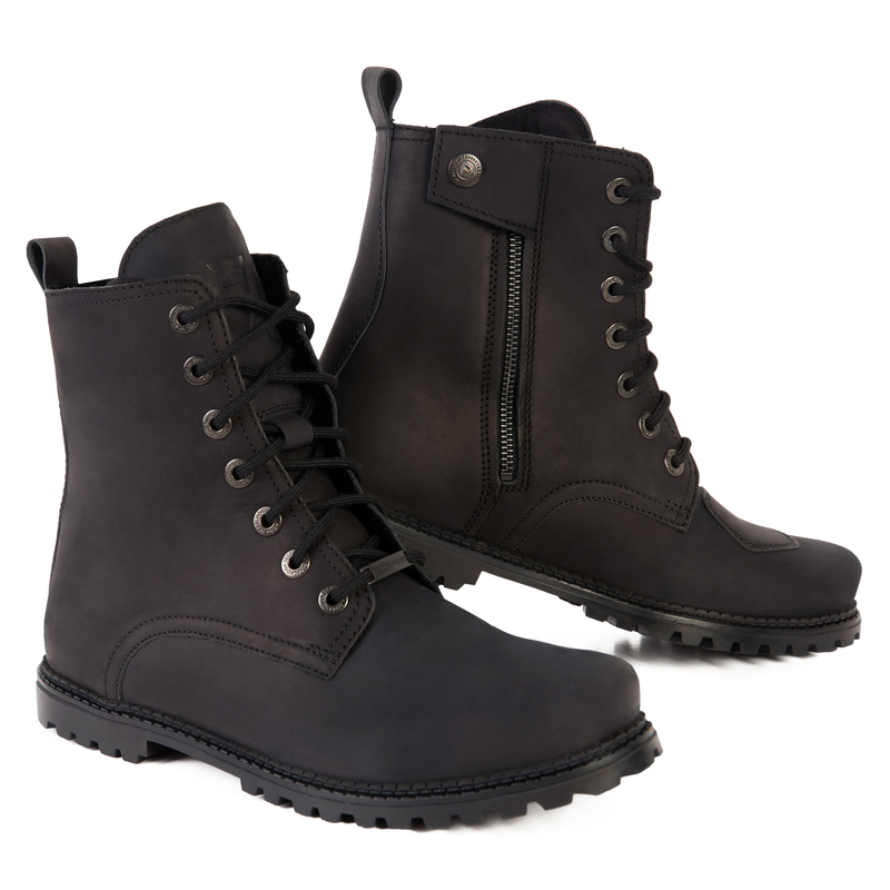 REBELHORN BUTY MOTOCYKLOWE NOMAD VINTAGE BLACK