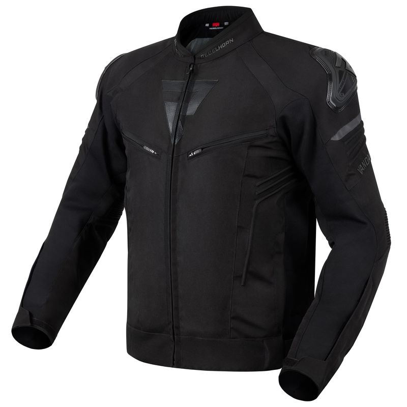 REBELHORN KURTKA MOTOCYKLOWA TEKSTYLNA VANDAL BLAC