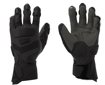 REBELHORN RĘKAWICE SKÓRZANE FIGHTER BLACK