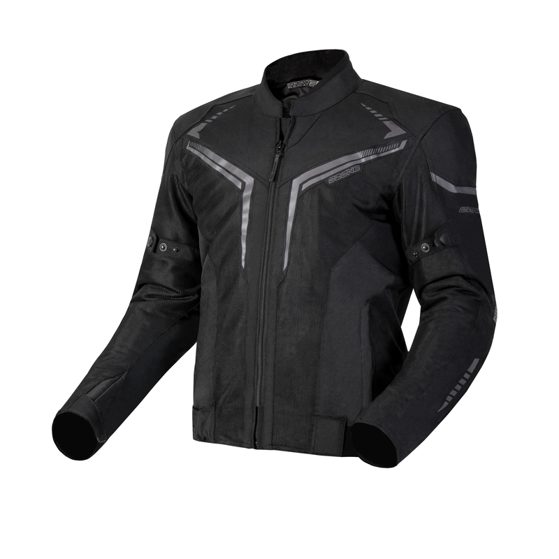 OZONE KURTKA MOTOCYKLOWA TEKSTYLNA FLOW BLACK