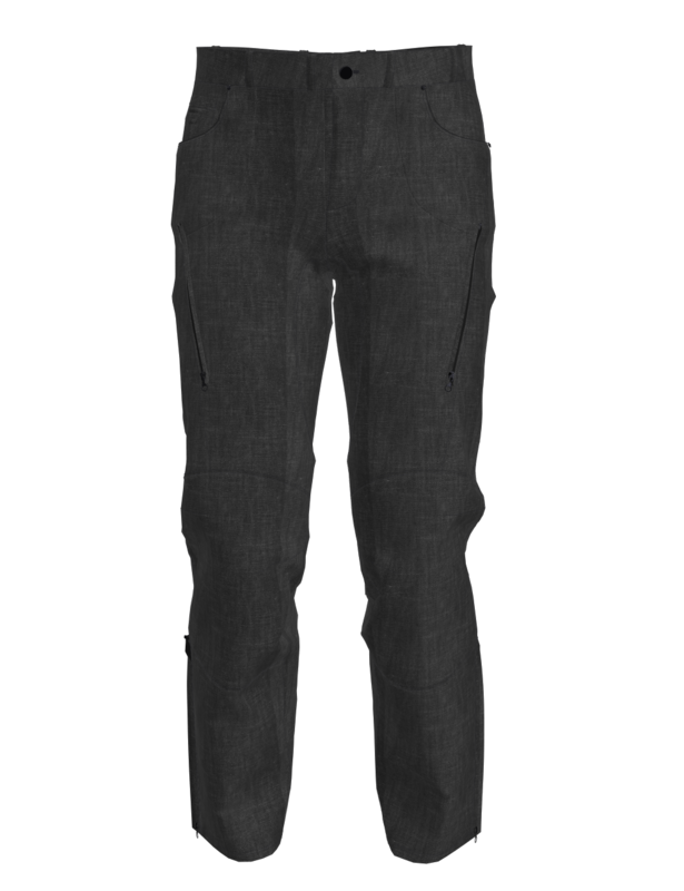 REBELHORN SPODNIE JEANS HAWK III REG WASHED BLACK