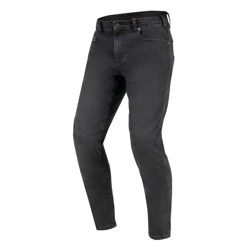 REBELHORN SPODNIE JEANS NOMAD TAPERED FIT WA BLACK