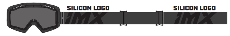 IMX GOGLE ENDURANCE FLIP BLACK MATT/BLACK SZYBA DA