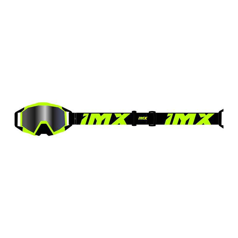 IMX GOGLE SAND FLUO YELLOW MATT/BLACK SILVER IRID