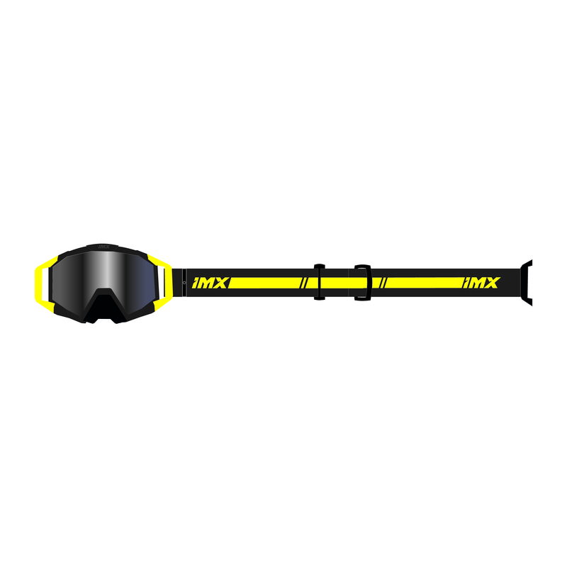 IMX GOGLE SAND GREY MATT/FLUO YELLOW SILVER IRIDI