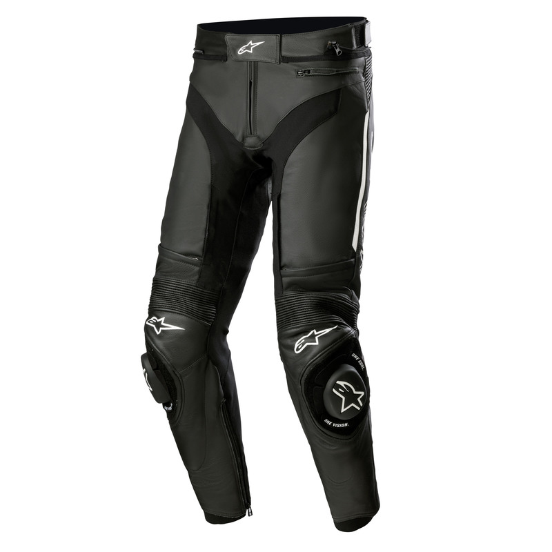ALPINESTARS SPODNIE MOTO SKÓRZANE MISSILE V3 BLACK