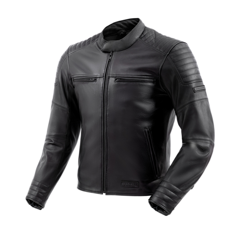 REBELHORN KURTKA MOTOCYK SKÓRZANA HUNTER II BLACK