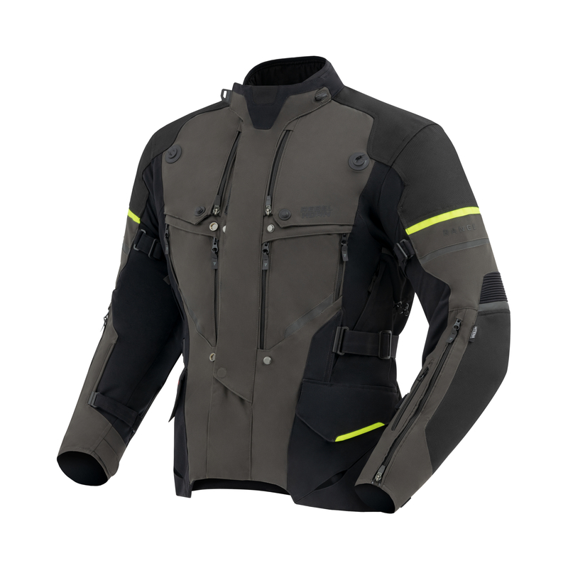 REBELHORN KURTKA TEKSTYLNA RANGE ANT/BLACK/FL YELL