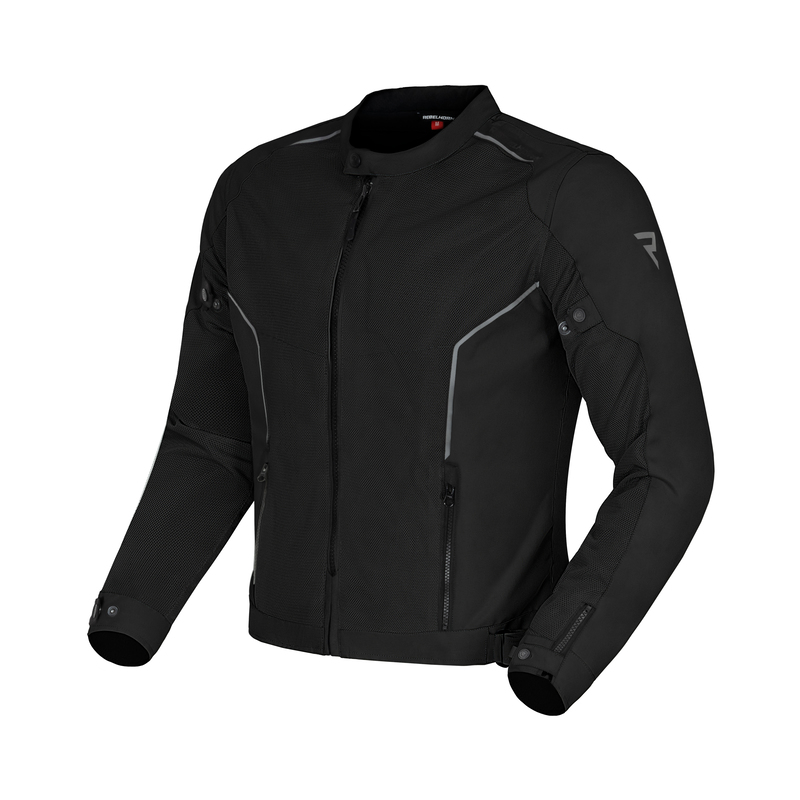 REBELHORN KURTKA MOTOCYKLOWA TEKSTYLNA WAVE BLACK