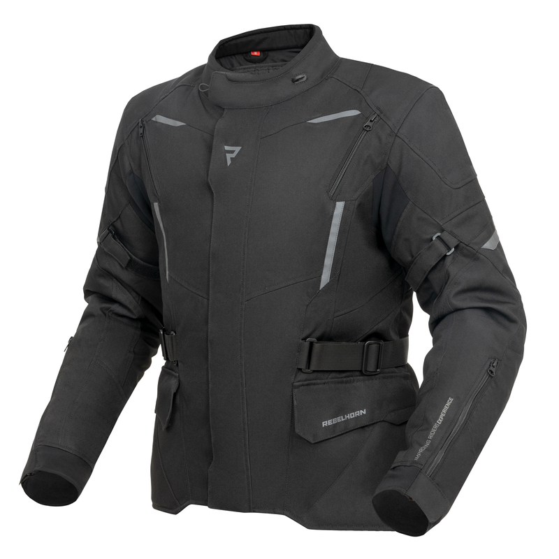 REBELHORN KURTKA MOTOCYKLOWA TEKSTYLNA SCOUT BLACK