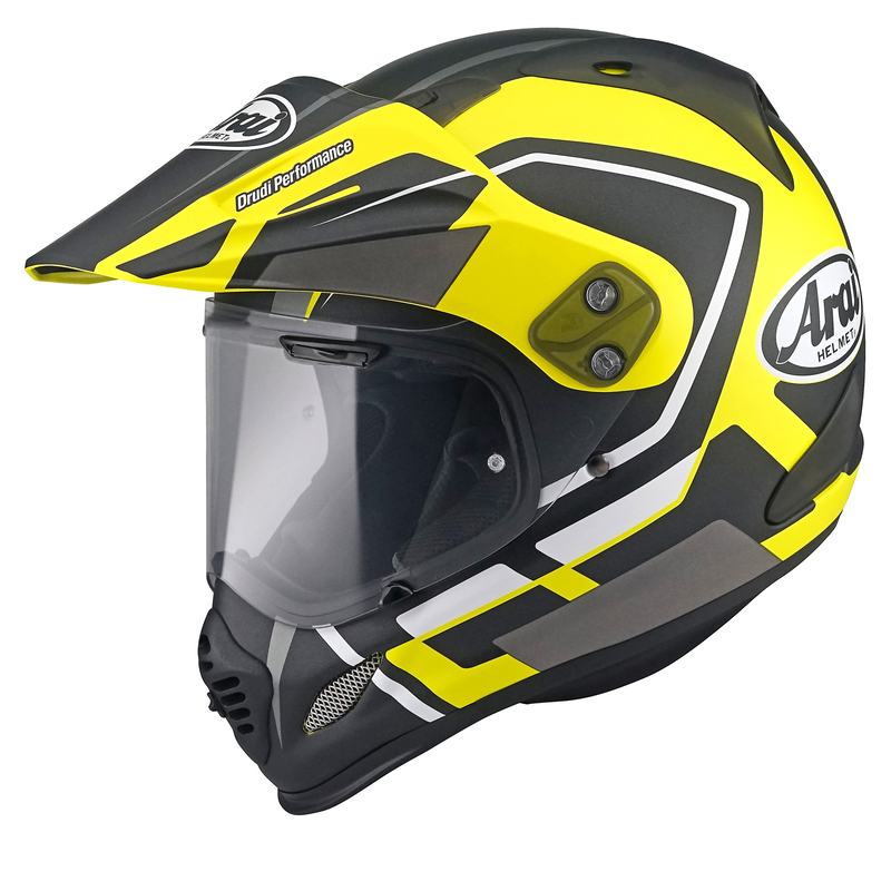 ARAI KASK DUALE TOUR-X4 DETOUR-II FLUOR YELLOW