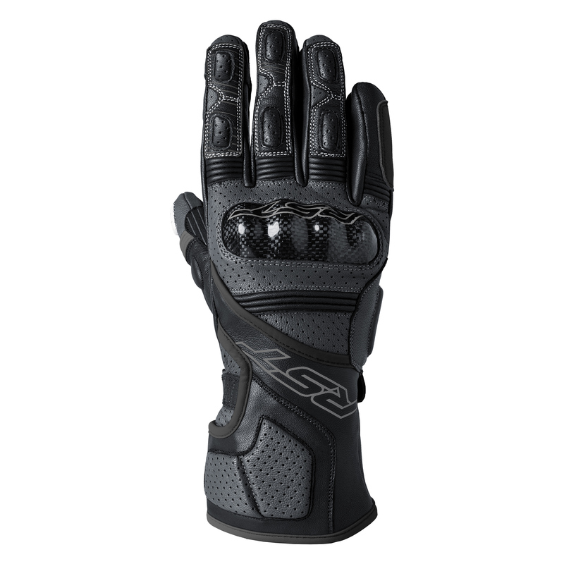 RST RĘKAWICE SKÓRZANE FULCRUM CE GREY/BLACK/BLACK