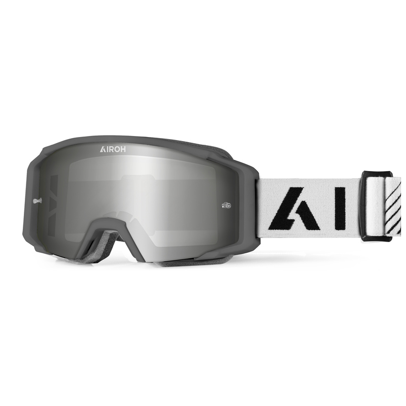 AIROH GOGLE BLAST XR1 DARK GREY MATT SZYBA SILVER