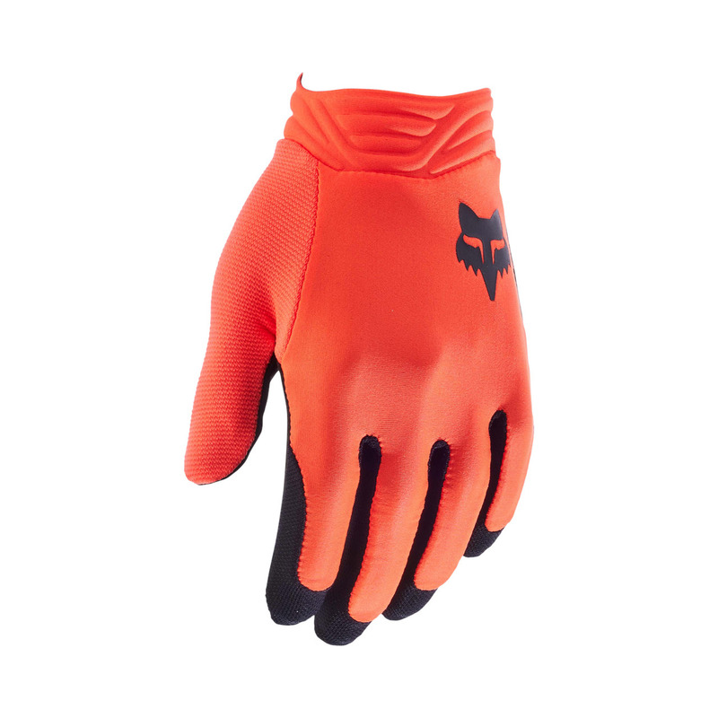 FOX RĘKAWICE OFF-ROAD JUNIOR AIRLINE FLUO ORANGE