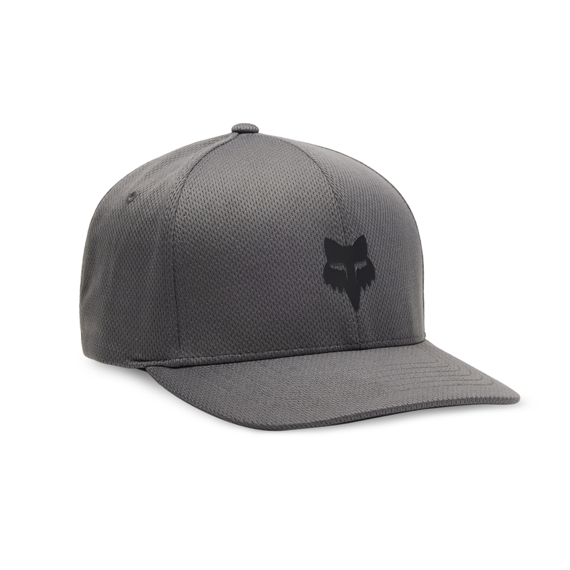 FOX CZAPKA Z DASZKIEM HEAD TECH FLEXFIT STEEL GREY