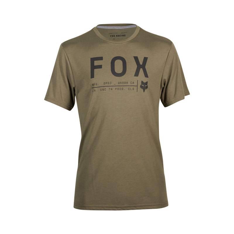 FOX T-SHIRT NON STOP TECH OLIVE GREEN