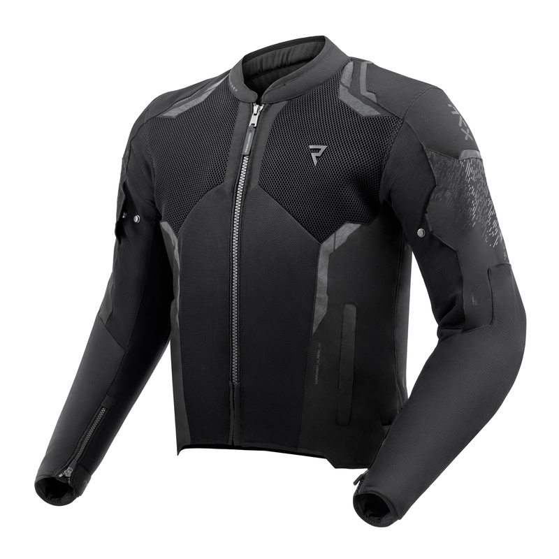 REBELHORN KURTKA MOTOCYKLOWA TEKSTYLNA JAX BLACK
