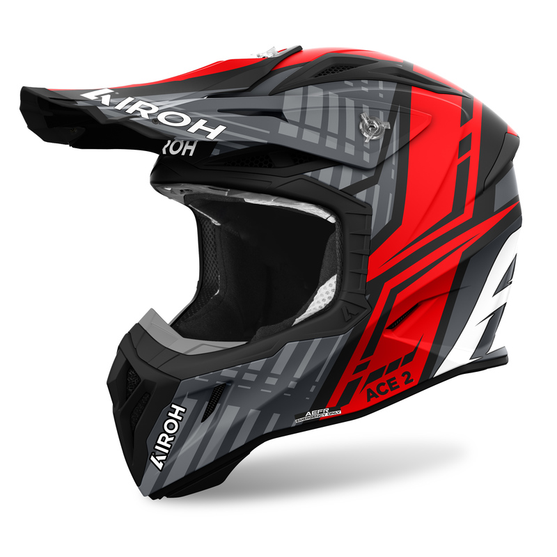 AIROH KASK OFF-ROAD AVIATOR ACE 2 PROUD RED MATT