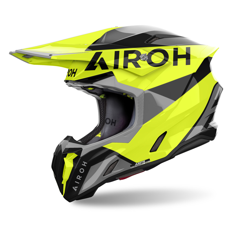 AIROH KASK OFF-ROAD TWIST 3 KING YELLOW GLOSS