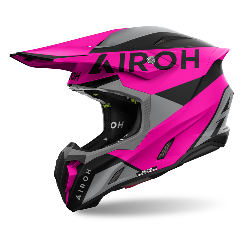 AIROH KASK OFF-ROAD TWIST 3 KING PINK MATT