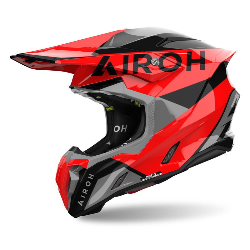 AIROH KASK OFF-ROAD TWIST 3 KING RED GLOSS