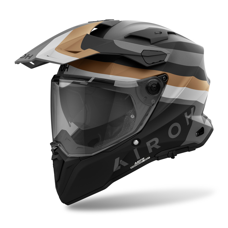 AIROH KASK INTEGRALNY COMMANDER 2 DOOM GOLD MATT