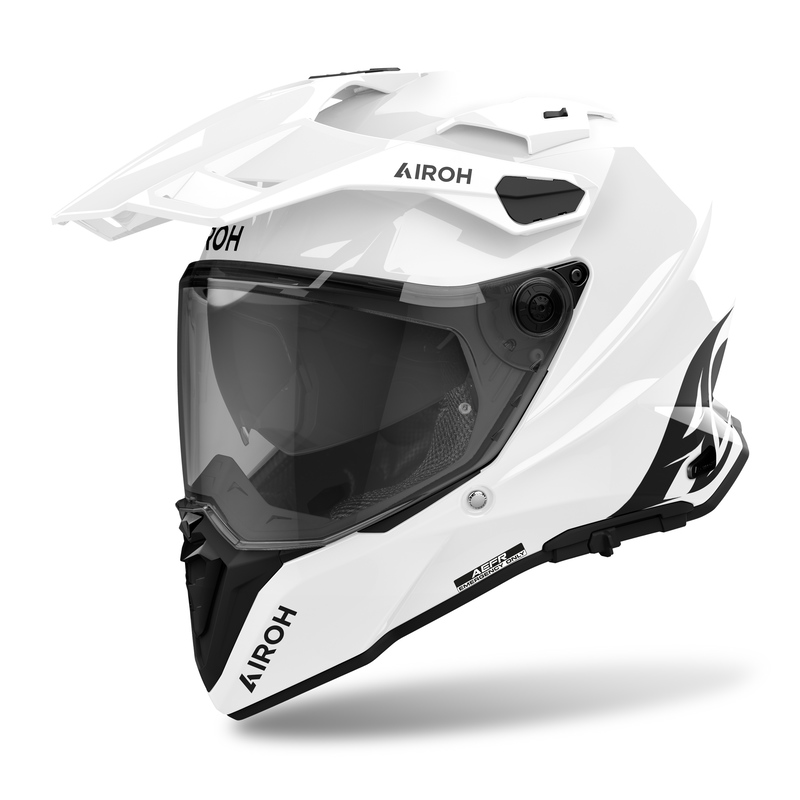 AIROH KASK INTEGRALNY COMMANDER 2 COLOR WHITE GLOS