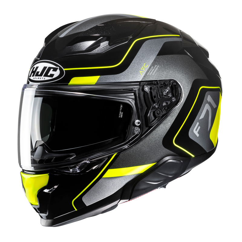 HJC KASK INTEGRALNY F71 ARCAN BLACK/YELLOW