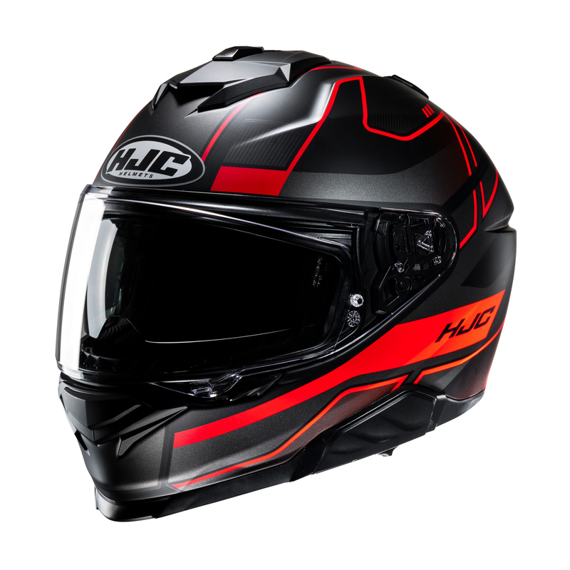 HJC KASK INTEGRALNY I71 IORIX BLACK/RED