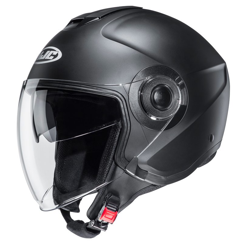 HJC KASK OTWARTY I40N SOLID SEMI FLAT BLACK